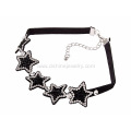 Crystal Star Velvet Choker Stone Pentacles Necklace Jewelry